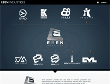 Tablet Screenshot of ebenindustries.com